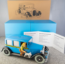 Statuette Moulinsart Tintin 44503 1/12 Scale Chequer Taxi: America Model Car picture