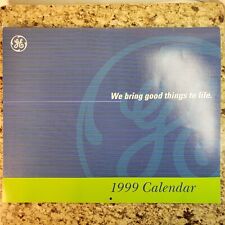 General Electric Collectible Picture Calendar for 1999 - Turn of the Century picture