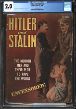 Hitler And Stalin (1940) #1 CGC 2.0 GD picture