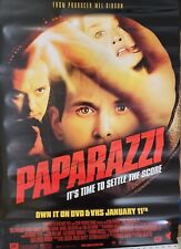 Produced by Mel Gibson . Cole Houser Stars in PAPARAZZI   27 X 40  DVD poster picture
