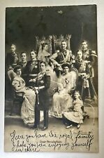 1906 RPPC - Kaiser Wilhelm Family - Mailed from Germany To USA With Postage Due picture