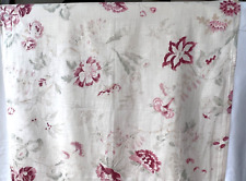 Antique French Early 19th C Textile Floral Madder Handmade Exquisite Rare picture