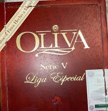 Oliva Serie V Torpedo Empty Wooden Cigar Box 6x6⅞x3⅞ picture