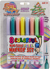 The Original Eggmazing Easter Egg 8 Colorful Non-Toxic Marker Set (Pastel) picture