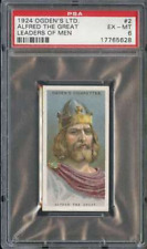 1924 OGDENS LEADERS OF MEN #2 ALFRED THE GREAT PSA 6 NICELY CENTERED *DS15390 picture