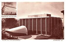 Pittsburgh PA Scaife Hall of Engineering Carnegie-Mellon Univ. Linen Postcard picture
