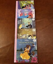 Disney Princess Storybook Library Books Sleeping Beauty-Aladdin-Beauty &Lot of 5 picture