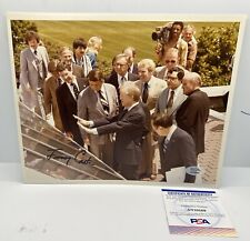 Jimmy Carter Signed 8x10 Official White House Photo Full Signature PSA DNA COA picture