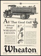 1928 Wheaton Faucets Gulf Refining Co. Truck 