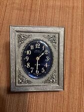 Vintage OVEROCEAN Alarm Clock Wind Up West Germany Beautiful Linden picture