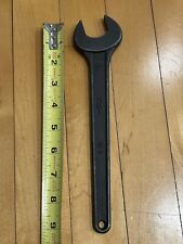 Vintage TOP Single End Spanner Wrench 27 mm Chrome Vanadium Made In Japan picture