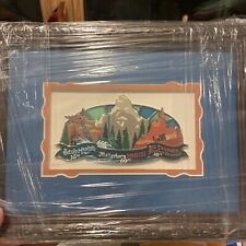 Splash Mountain LE250 Jumbo Pin Framed EXTREMELY RARE ARTIST’S PROOF picture