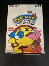 1980 Fleer Pac Man Unopened Box of 36 Wax Packs  picture
