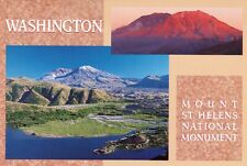 Washington State Mount St. Helens National Monument 4x6 Chrome Postcard picture