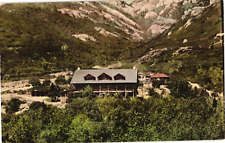 The Hermitage Hotel Aerial View Ogden Canyon UT Divided Postcard c1923 picture