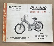 Motobecane Motoconfort Mobylette Type 40 T S L TS TL VS VL Spare Part Catalog picture