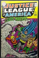 JUSTICE LEAGUE OF AMERICA #68 4.0 VG CHAOS MAKER 1968 SILVER AGE  picture