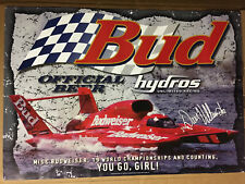 Vintage Miss Budweiser Hydro Poster. picture