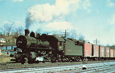 Postcard Norfolk & Western Locomotive 375 Steam (4-8-0) Vicker VA 1956 picture