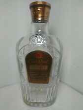 Authentic Crown Royal Reserve Empty Bottle 750 ML With Cap For Craft or Decor picture
