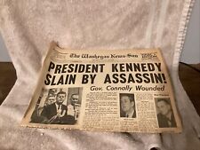 The Waukegan News President Kennedy Slain by Assassin (1963) picture