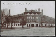 Engineering Bldg., University of Michigan, Ann Arbor, Michigan, Early Postcard picture