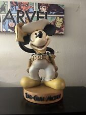 Rare Two Gun Mickey Mouse Disney Big Fig Statue picture