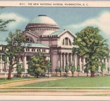 The New National Museum, Washington DC 1939 Vintage Linen Postcard Unposted picture