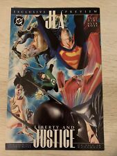 JLA: LIBERTY AND JUSTICE EXCLUSIVE PREVIEW (2003 Series) picture