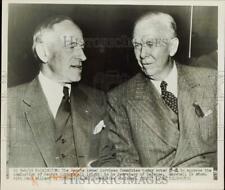 1950 Press Photo George G. Marshall & Senator Millard E. Tydings, Washington, DC picture