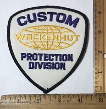 Wackenhut Custom Protection Division Patch Security Guard Private Officer picture