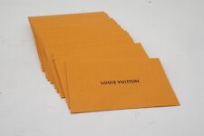 Lot of 20 New Genuine Louis Vuitton Receipt Invoice Holder Folder 5.25