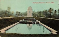 McKinley Monument, Canton, Ohio OH - 1913 Vintage Postcard picture