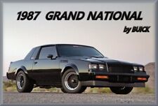 1987 Buick Grand National, BLACK, #3, Refrigerator Magnet, 42 MIL Thickness picture