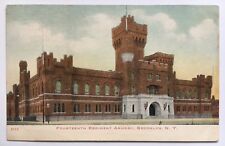 NY Postcard Brooklyn New York City 14th Fourteenth Regiment Armory building UDB picture