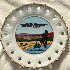 Las Vegas Nevada Collection Plate Dessert Mountain Western Supple 1995 picture
