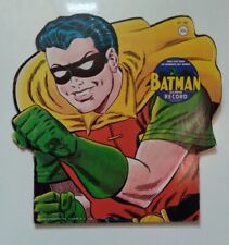 1966 BATMAN RECORD BT 96 ROBIN THE BOY WONDER 45RPM WITH DIE CUT COVER Good picture