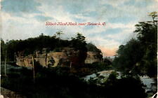postcard, Black Hand Rock, Newark, Ohio, historical significance, Mr. Postcard picture