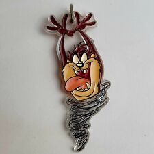 Vintage 1997 Tazmanian Devil TAZ Spinning Keychain Looney Tunes WB L👀K 🌪 picture