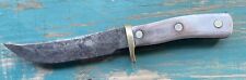 Vintage Schrade Walden Hunting/Skining Fixed Blade Knife 165 ~ TLC picture
