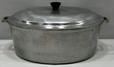 Vintage MCM Miracle Maid G2 Cast Aluminum Roaster Dutch Oven with Lid 6 Quart picture