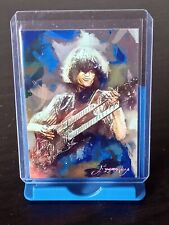 F25 Jimmy Page #20 - ACEO Art Card Signed by Artist 50/50 picture