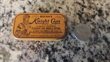 Bocan's Knight Caps Laxative Late 20's Early 30's Advertising Quack Medicine  picture