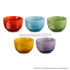 PSL Le Creuset Japan Limited 2024 Pokemon Sphere Rice bowl Set of 5 picture