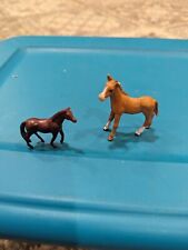 Vintage Miniature Plastic Horses, Lot Of 2  picture