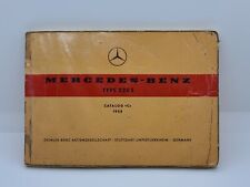 Vintage 1958 MERCEDES BENZ Type 220s Catalog C Manual Guide 1957 1959 Reference  picture