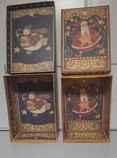 Nesting Boxes Set Of 2 Beth Yarbrough Holiday Christmas Boxes. picture