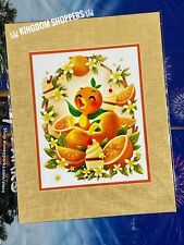 2024 Disney Parks June Kim Little Orange Bird Sing Happy Songs Print 14x18” picture