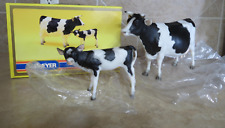 Vintage Breyer Holstein Cow Family Gift Set Calf #3447 retired box milk cattle picture
