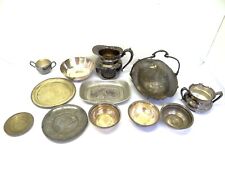 Mixed Used Lot Gorham Silverplate YC861 Bowls Pitcher Reed & Barton Rodgers  picture